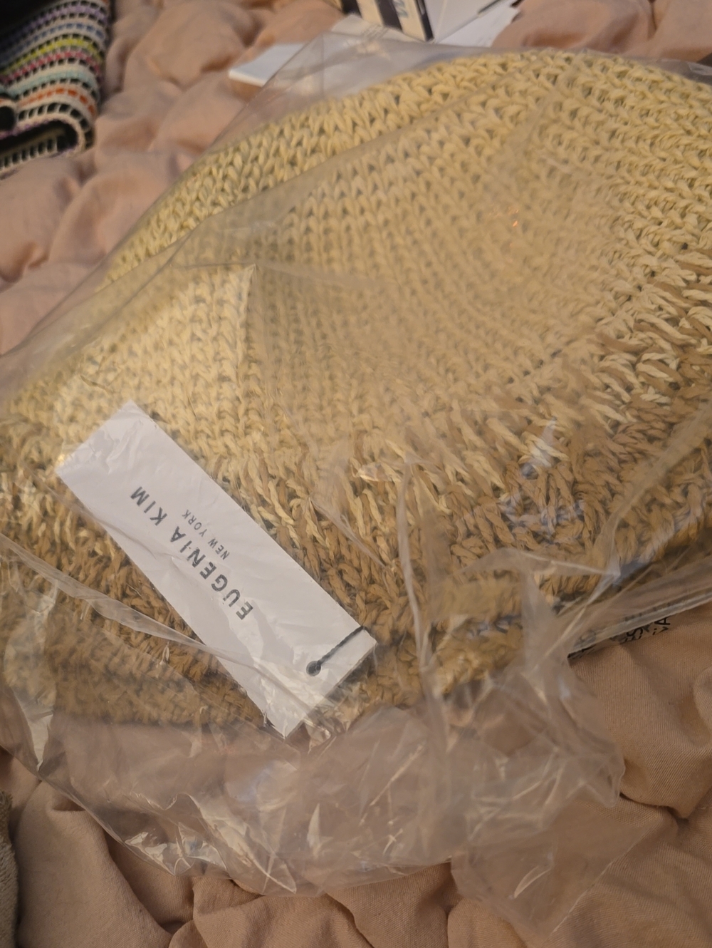 Eugenia Kim Straw Bucket Hat